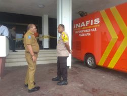 Polisi Masih Identifikasi Penyebab Kebakaran Kantor Gubernur Papua