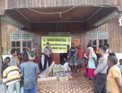 Polres Yahukimo Sambangi Gereja GIDI Victori di Kampung Massi