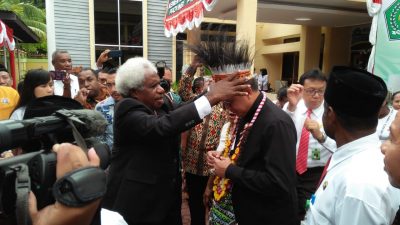 Para Tokoh Agama Papua Nobatkan Lukman Hakim Saifuddin Tokoh Moderasi Beragama Nasional