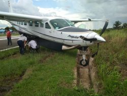 Pesawat Susi Air Tergelincir di Mappi
