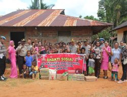 Semarak Natal 2018, Polisi Sambangi Panti Asuhan di Boven Digoel