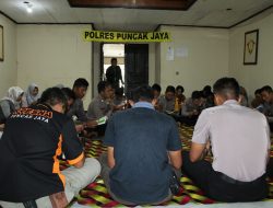 Polres Puncak Jaya Gelar Bimbingan Rohani dan Mental