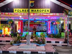 Polres Waropen Gelar Natal Oikumene