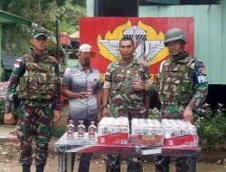 Bawa Ganja dan Miras, 2 Pria Terjaring TNI Penjaga Perbatasan Perbatasan RI-PNG