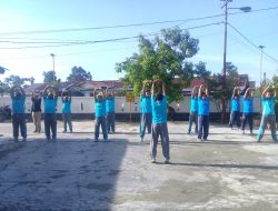 Gelorakan Semangat Olahraga, Polsek Sentani Kota Gelar Olahraga Bersama