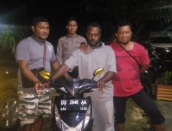 Diduga Curi Motor, Oknum Mahasiswa Dicokok Polisi di Waena