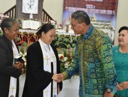 Ibadah di GKI Martin Luther, Kapolda : Gereja Punya Peran Sentral Cegah Masalah Sosial