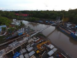 Jembatan Gantung dan Jalan Jembatan Kota Asmat Ditargetkan Rampung Tahun Ini
