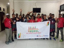 Kasat Lantas Polres Sarmi Sosialisasikan Dan Mendeklarasi Millenial Road Safety Festival