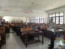 Polres Yapen Sosialisasi Milenial Road Safety Festival 2019