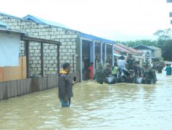 Rumah Terendam Batas Dada Orang Dewasa, 300 Warga Perumahan Gajah Mada Mengungsi
