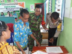 Di Biak, Bhabinkamtibmas Gelar Pendampingan Layanan Kesehatan