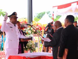 Herry Naap Resmi Jabat Bupati Biak, Gubernur Minta Segera Dorong Proses Pengisian Jabatan Wabup