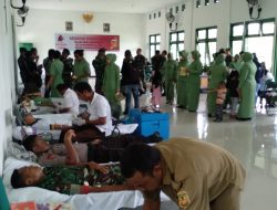 HUT ke -58, Brigif 20/IJK/3 Kostrad Gelar Donor Darah