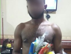 Pesta Ganja dan Minuman Keras Sepasang Kekasih Ditangkap Polisi di Argapura