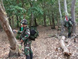 Satgas Yonmek 521/DY Berhasil Temukan 12 Patok di Perbatasan Merauke-PNG