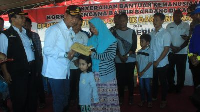 Meninggal Akibat Bencana Banjir Bandang Berhak Terima Santuan 15 Juta/Orang