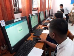 44 Sekolah Mengah Pertama Di Kota Jayapura Melaksanakan UNBK Secara Mandiri