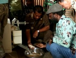 Bupati Resmikan Gudang Penggilingan Padi Siepkosi
