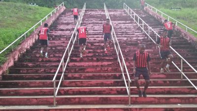Fisik Pemain Sepakbola PPLP Papua Terus Dibentuk