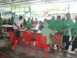 HUT Persit, Kodim 1705 Nabire Gelar Pasar Murah, Jalan Santai dan Pengobatan Gratis