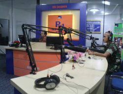 Satgas Pamtas Yonif PR 328 Sapa Warga Via RRI