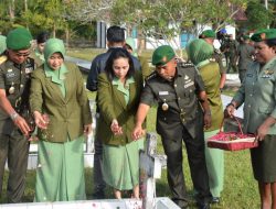Dalam Rangka HUT, Korem 173/PVB Gelar Ziarah ke Taman Makam Pahlawan