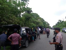 Jelang Pencoblosan Pemilu, TNI/Polri Gelar Razia di Perbatasan