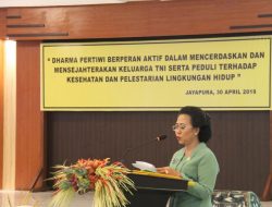 Darma Pertiwi Miliki Peran Aktif Mencerdaskan serta Mensejahterakan Keluarga TNI