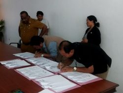 Pemda Jayawijaya Teken MOU Dengan 8 Media