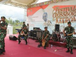 “Pinang Band” Satgas Pamtas Yonif Pr 328/Dgh Turut Serta Meriahkan Crossborder Festival