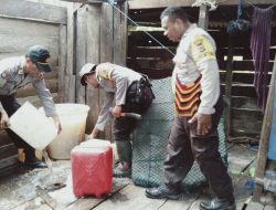 Ratusan Liter Miras Oplosan Disita