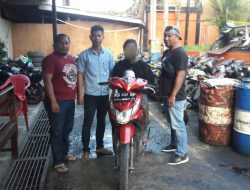 Diduga Curi Motor, Oknum Mahasiswa Ditangkap Polisi di Pasar Yotefa