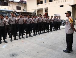 Kapolres Jayapura Kota Lepas 76 Personil Baja BKO Polda Papua