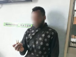 Miliki Amunisi, Seorang Pemuda Diamankan Polisi