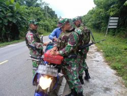 Lagi, Satgas Pamtas Yonif PR 328 Amankan Ratusan Botol Miras Ilegal