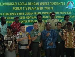 Pemda Jayawijaya Apresiasi Kegiatan Korem 172 PWY