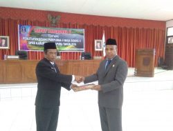6 Fraksi di DPRD Setujui LKPJ Bupati Jayapura Tahun Anggaran 201