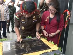 Kejati Papua Resmikan Gedung Kantor Kejaksaan Negeri Jayawijaya