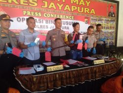 Selama Operasi Bina Kusuma, Jajaran Polres Jayapura Tangkap 19 Tersangka Curanmor