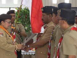 Ka Kwarda Lantik Ka Mabicab Dan Kwarcab Kabupaten Jayawijaya