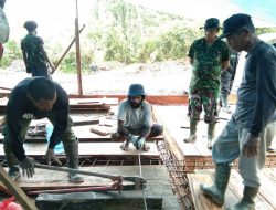 Pasiter kodim 1710/Mimika Rutin Monitor Sasaran Fisik TMMD