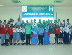 Rayakan Hari Anak Nasional, Pelajar SMP dan SMA Kabupaten Jayapura Ikut Lomba Pidato dan Pembawa Acara