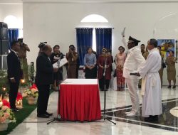Pieter Gusbager Jabat Wakil Bupati Keerom, Begini Pesan Gurbernur