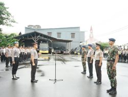 HUT Bhayangkara ke-73, 56 Anggota Polri di Mimika Naik Pangkat