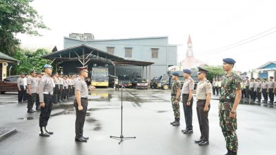 HUT Bhayangkara ke-73, 56 Anggota Polri di Mimika Naik Pangkat