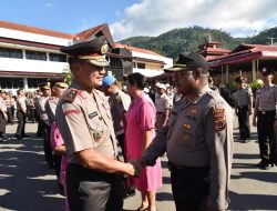 Ratusan Personil dan ASN Polda Papua Naik Pangkat