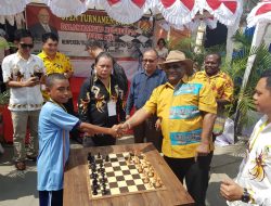 Percasi Papua Gelar Turnamen Catur Piala Klemen Tinal