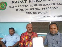 Federasi Buruh OAP Telah Hadir Dan Berkantor Di Ifar Gunung Sentani
