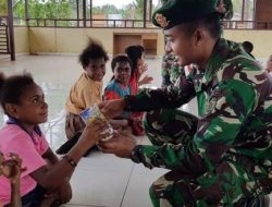 Begini Cara TNI Ajarkan Anak Rajin Menabung